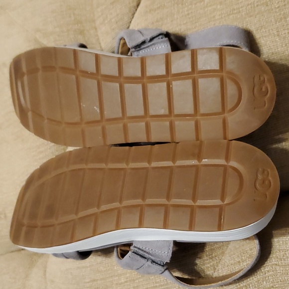 🍒UGG Lunnden Leather Sandals Soft Amethyst - Picture 10 of 15